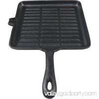 Ozark Trail 11" x 11" Square Cast Iron Griddle with Handle, Pre-Seasoned   556307824
